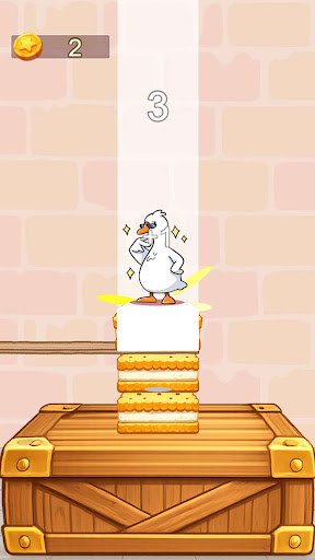Wobble Duck Biscuit Stack official game screen